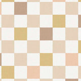 Eijffinger geblokt behang voor de kinderkamer meisjeskamer babykamer tienerkamer pastel roze oker 363145