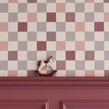 Eijffinger Tiny Treasures Checked - Purple