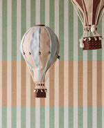 Strepen behang kinderkamer Eijffinger Tiny Treasures babykamer meisjeskamer jongenskamer bruin beige 363150