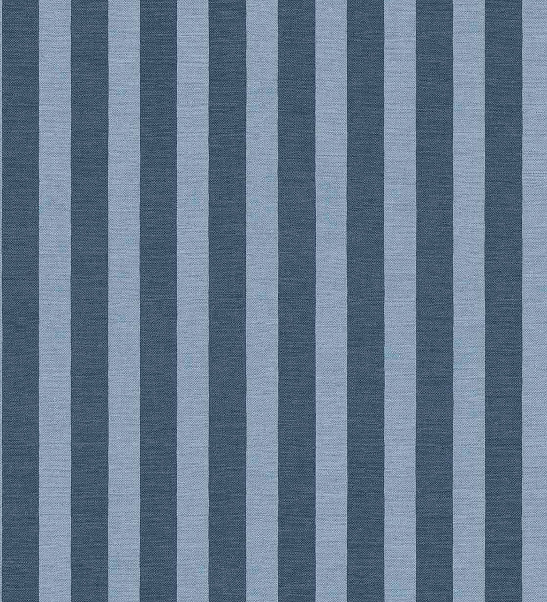 Strepen behang kinderkamer Eijffinger Tiny Treasures babykamer jongenskamer blauw 363155