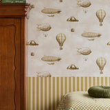 Eijffinger Tiny Treasures Stripes - Green