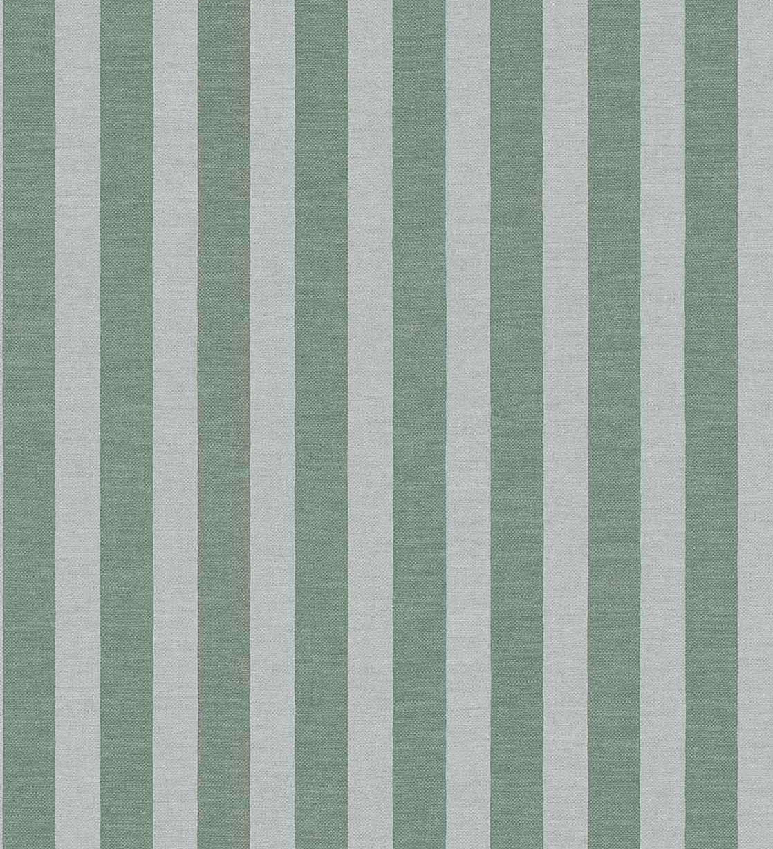 Strepen behang kinderkamer Eijffinger Tiny Treasures babykamer jongenskamer donkergroen beige 363157