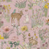 Bosdieren behang meisjeskamer eijffinger tiny treasures kinderbehang 363194 roze
