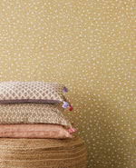 Eijffinger Wallpaper Posy Flowers 316052 - Ochre