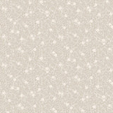 Myrten Borastapeter bloemen behang voor de meisjeskamer en babykamer beige 5713