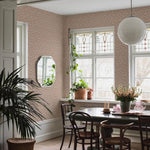 Borastapeter Myrten bloemen behang voor meisjekamer en babykamer terra beige 5733
