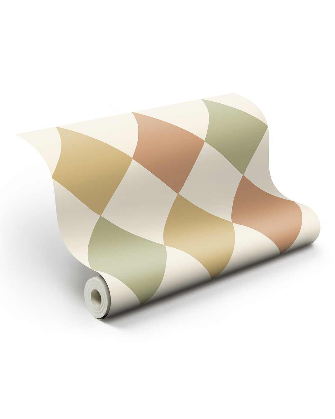 Midbec Kalas harlekijn ruiten behang voor jongenskamer en meisjeskamer en babykamer multi kleur