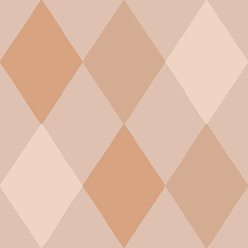 Midbec Kalas harlekijn ruiten behang voor meisjeskamer en babykamer roze