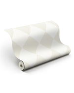 Midbec Kalas harlekijn ruiten behang voor jongenskamer en meisjeskamer en babykamer grijs