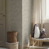Borastapeter behang voor de kinderkamer Forest Friends bosdieren beige 6922 newbie 2
