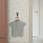Borastapeter bosdieren behang voor de kinderkamer neutraal beige 6923