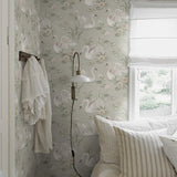 Borastapeter zwanen behang voor de meisjeskamer Lily Swan 6925