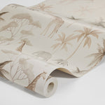 Borastapeter jungle behang voor de babykamer en kinderkamer beige 6938