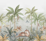 Boråstapeter mural jungle behang wild jungle kinderkamer