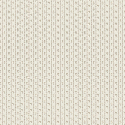 Borastapeter Lilla Lyckan bloemen behang meisjeskamer babykamer beige en creme 6955