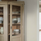Borastapeter Lilla Lyckan bloemen behang meisjeskamer babykamer beige en creme 6955