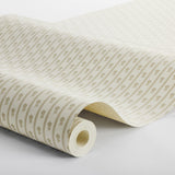 Borastapeter Lilla Lyckan bloemen behang meisjeskamer babykamer beige en creme 6955