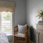 Borastapeter Lilla Lyckan bloemen behang meisjeskamer babykamer lihtblauw en creme 6956