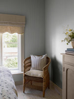 Borastapeter Lilla Lyckan bloemen behang meisjeskamer babykamer lihtblauw en creme 6956