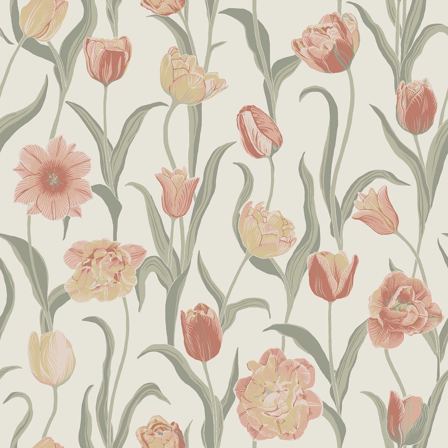 Borastapeter bloemen behang voor meisjeskamer en babykamer la belle epoque roze 6969