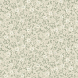 Borastapeter bloemenbehang voor meisjeskamer en babykamer beige Klöver 6977