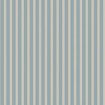 Borastapeter Pärlrand gestreept behang voor jongenskamer meisjeskamer en babykamer met stipjes blauw beige 6981