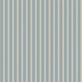 Borastapeter Pärlrand gestreept behang voor jongenskamer meisjeskamer en babykamer met stipjes blauw beige 6981