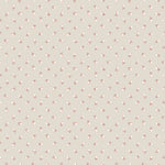 Borastapeter Petite Cherie bloemenbehang voor meisjeskamer of babykamer kleine bloemetjes beige