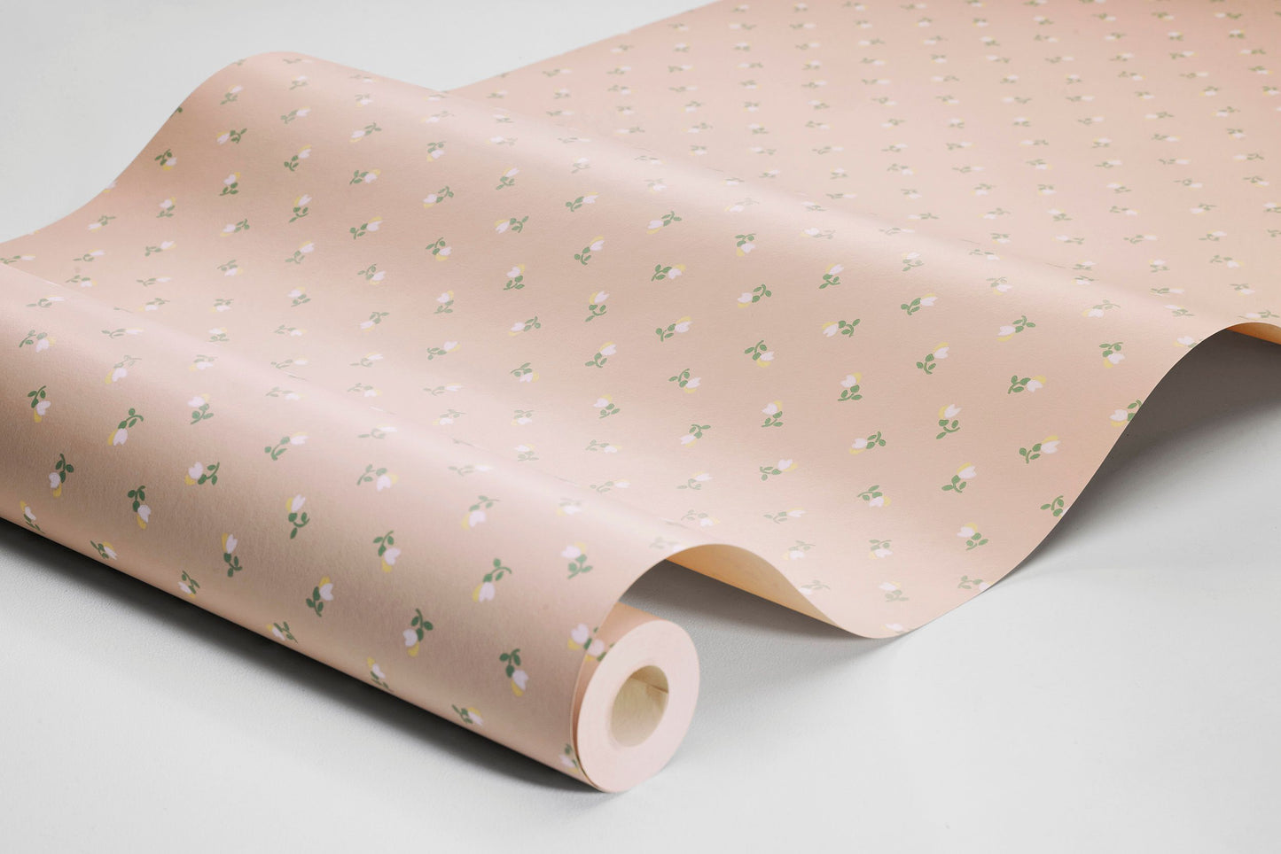 Borastapeter Petite Chérie bloemen behang meisjeskamer en babykamer roze