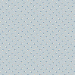 Borastapeter Petite Cherie bloemenbehang voor meisjeskamer en babykamer lichtblauw blauw 7783