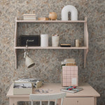 Borastapeter Fairies elfen behang voor meisjeskamer en babykamer Fairyland grijs 8140