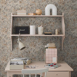 Borastapeter Fairies elfen behang voor meisjeskamer en babykamer Fairyland grijs 8140