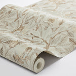 Borastapeter Fairies elfen behang voor meisjeskamer en babykamer Fairyland grijs 8140