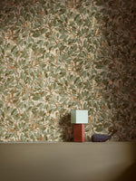 Borastapeter Fairies elfen behang voor meisjeskamer en babykamer Fairyland beige groen 8141