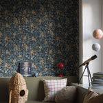 Borastapeter Fairies elfen behang voor meisjeskamer en babykamer Fairyland blauw 8142
