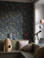 Borastapeter Fairies elfen behang voor meisjeskamer en babykamer Fairyland blauw 8142