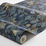 Borastapeter Fairies elfen behang voor meisjeskamer en babykamer Fairyland blauw 8142