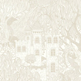 Kingdom of the Willow Borastapeter sprookjesbehang voor de kinderkamer, jongenskamer en neutrale kinderkamer beige 8143