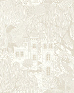 Kingdom of the Willow Borastapeter sprookjesbehang voor de kinderkamer, jongenskamer en neutrale kinderkamer beige 8143