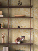 Kingdom of the Willow Borastapeter sprookjesbehang voor de kinderkamer, jongenskamer en neutrale kinderkamer geel 8145