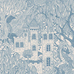 Kingdom of the Willow Borastapeter sprookjesbehang voor de kinderkamer, jongenskamer blauw 8147
