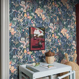 Magic Woods borastapeter fairyland sprookjesbos behang voor de kinderkamer meisjeskamer blauw 8150