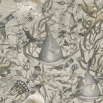 Underwater Magic Borastapeter zeedieren onderwater wereld behang voor de kinderkamer jongenskamer beige grijs 8151