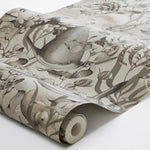 Underwater Magic Borastapeter zeedieren onderwater wereld behang voor de kinderkamer jongenskamer beige grijs 8151