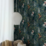 Underwater Magic Borastapeter zeedieren onderwater wereld behang voor de kinderkamer jongenskamer donkerblauw 8153