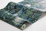 Underwater Magic Borastapeter zeedieren onderwater wereld behang voor de kinderkamer jongenskamer donkerblauw 8153