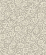 Midbec Mallow bloemenbehang meisjeskamer babykamer en tienerkamer vergrijsd beige 82038