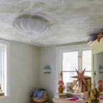 Clouds Swans mural van Borastapeter zwanen behang voor meisjeskamer en babykamer 9414W