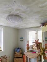 Clouds Swans mural van Borastapeter zwanen behang voor meisjeskamer en babykamer 9414W