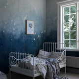 Borastapeter ruimte behang voor de kinderkamer heelal gradient painting sky